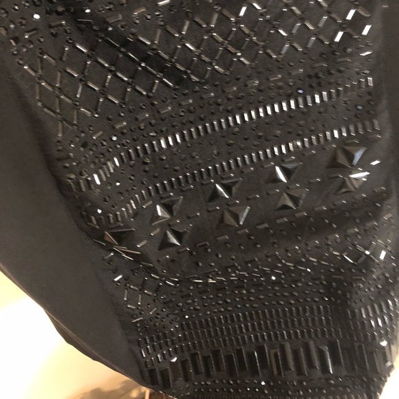 NWT Black Jeweled Tank Dress - Picture 6 of 8